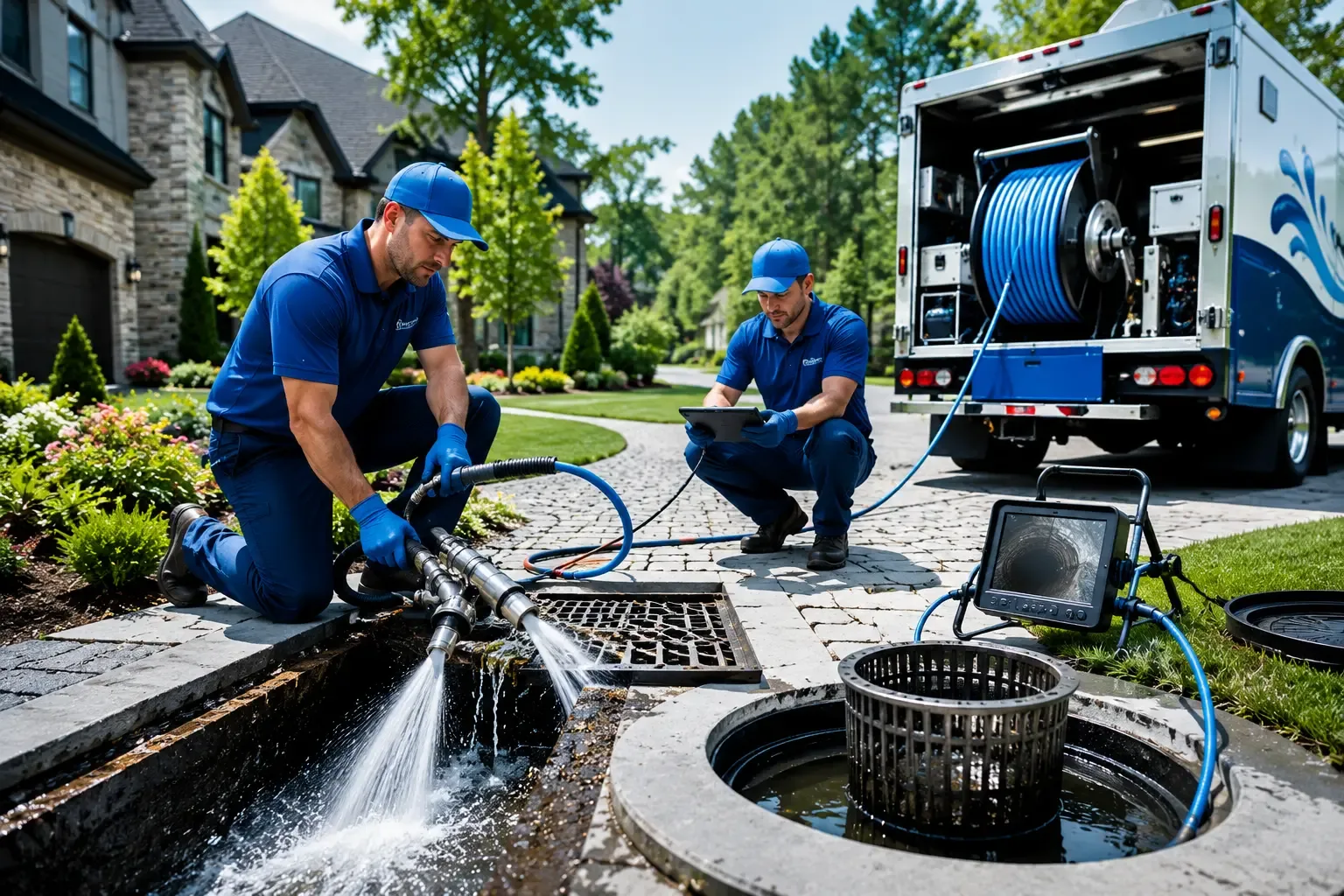 Local outdoor drain cleaning professionals in Grover, WY